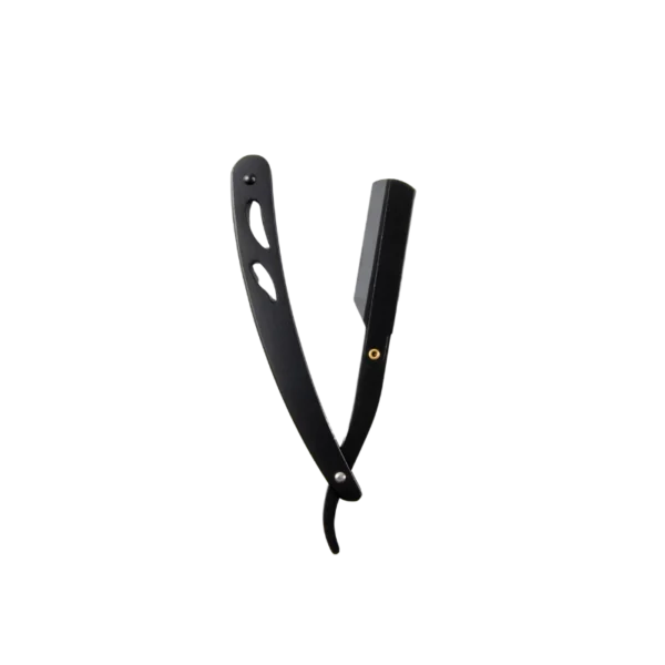 Black Cut Throat Razor