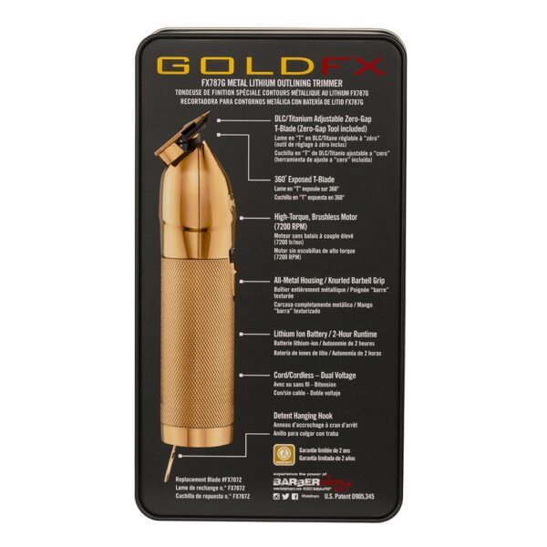 Babylisspro+goldfx+skeleton+lithium+hair+trimmer 4